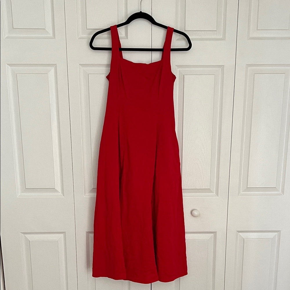 The A&F Mila Stretch Midi Dress - Picture 4 of 6